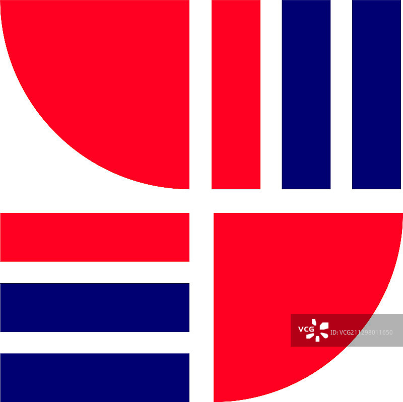 条纹方块圆形几何字母Y图片素材