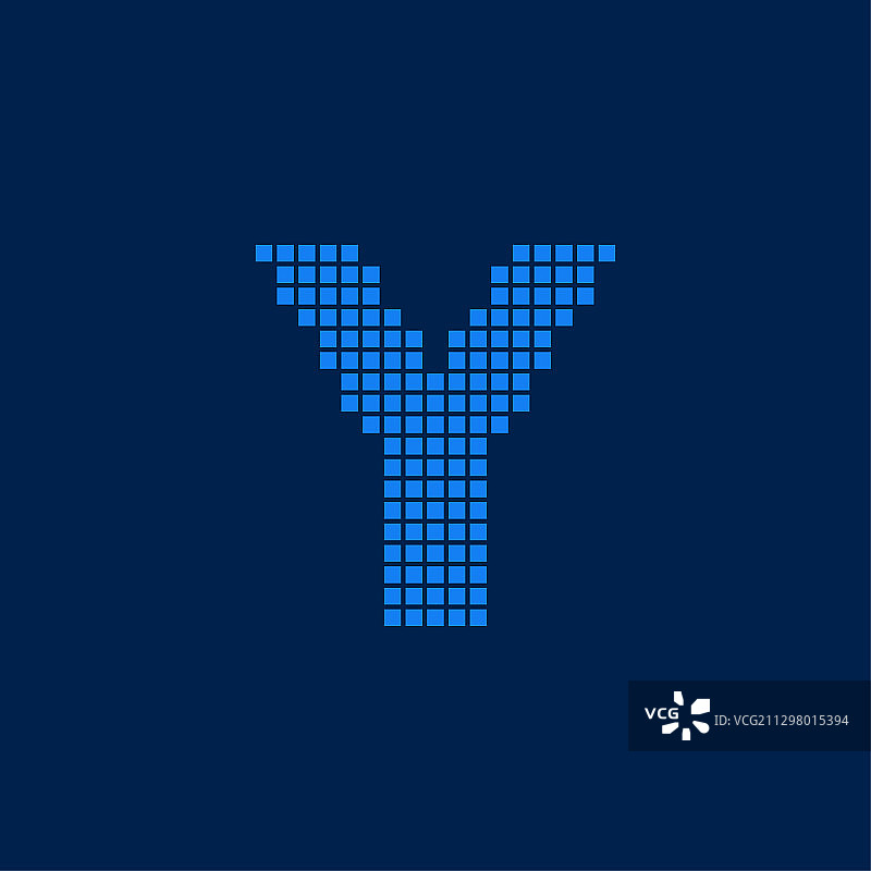 字母Y小方块标志图片素材