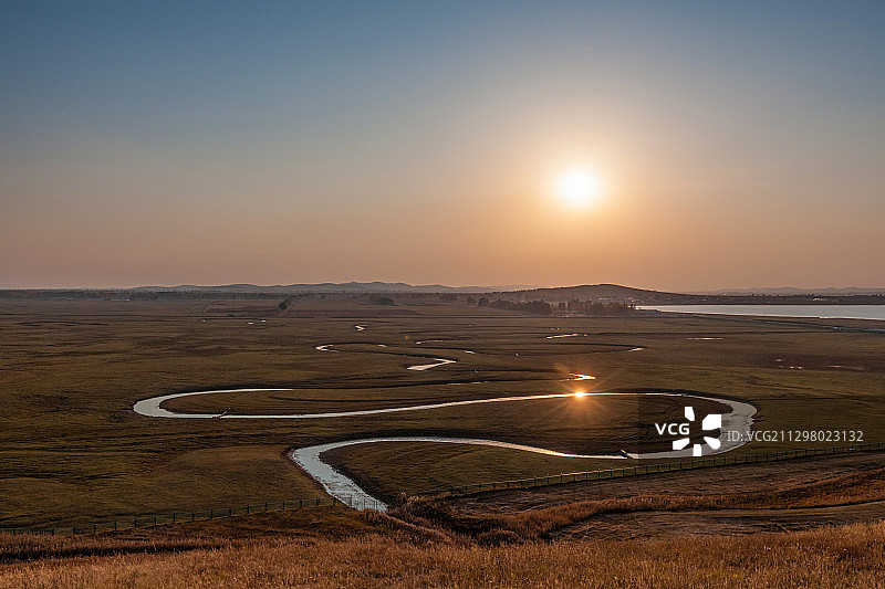 沽源闪电河滦河神韵风景区图片素材