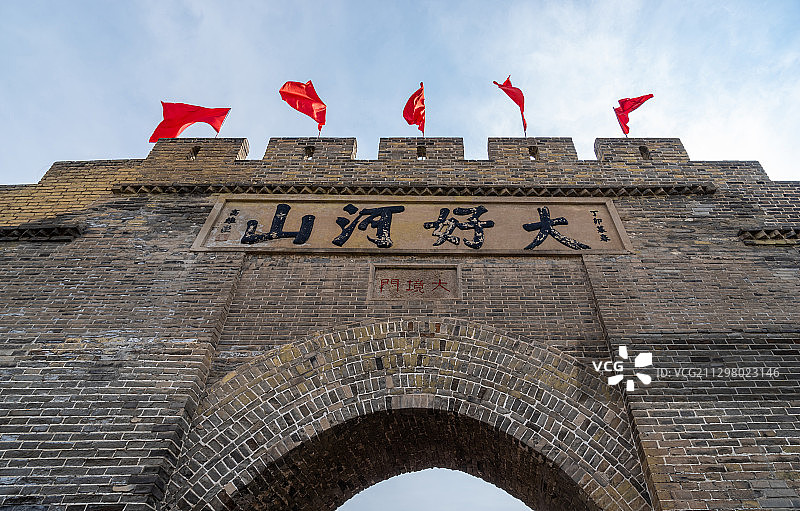 张家口大境门图片素材