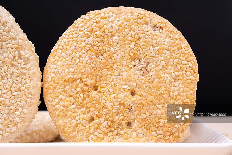 湖南衡阳地方特产，酥薄月，月饼，芝麻饼图片素材