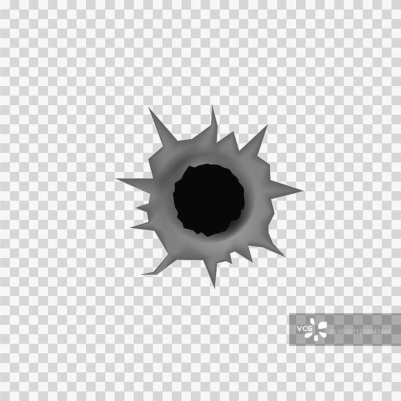 逼真的弹孔图片素材