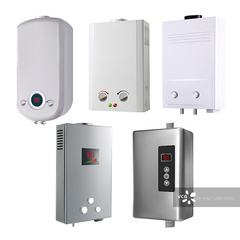 热水器住宅系统合集图片素材