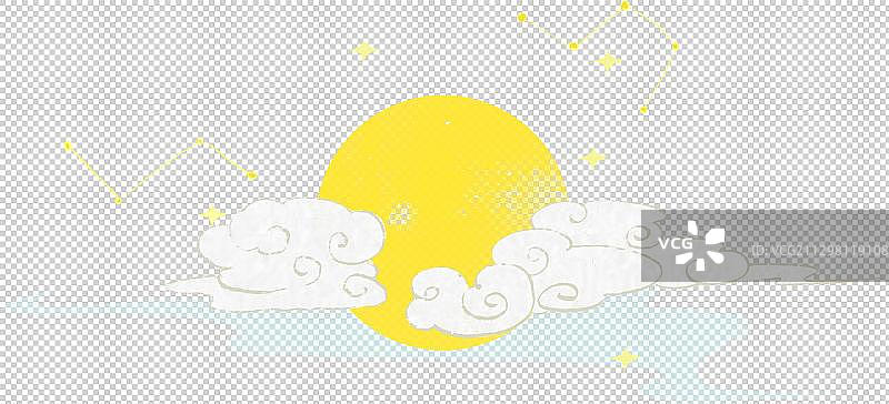 月亮元素图片素材