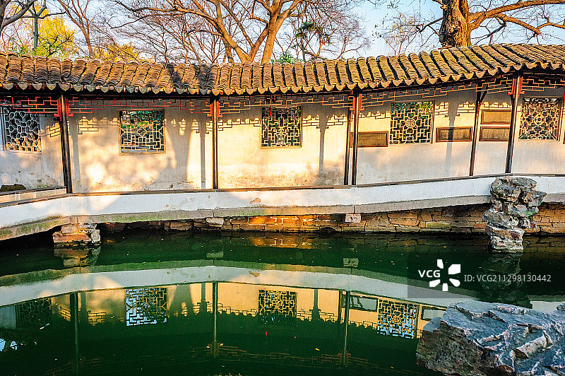 拙政园之冬图片素材