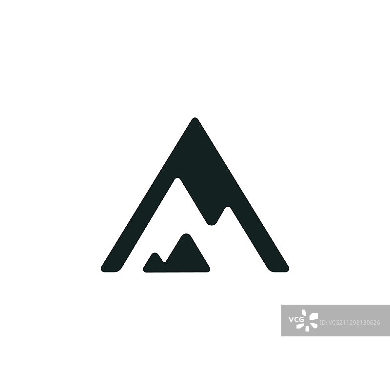 首字母标志设计模板图片素材