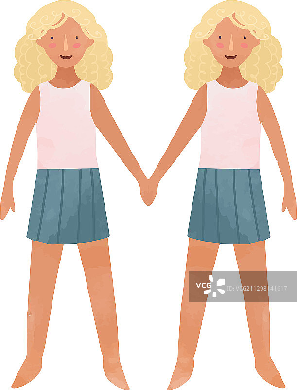 美丽的双子座星座标志图片素材