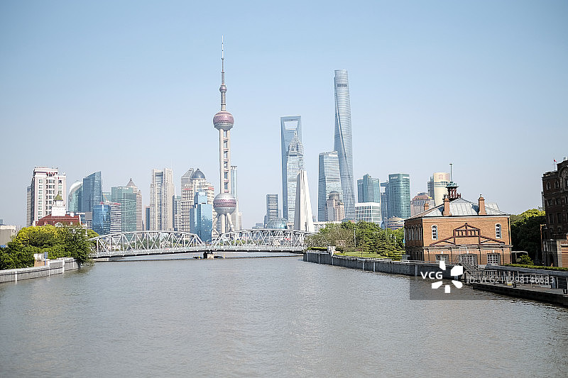 上海外滩风景图片素材