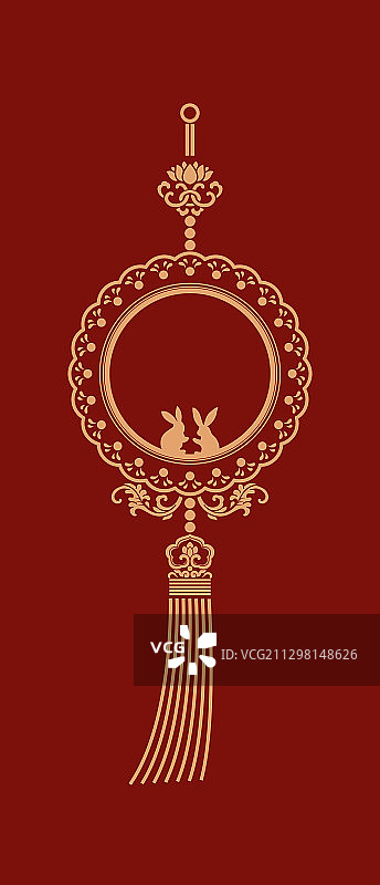 中秋节日装饰边框图片素材