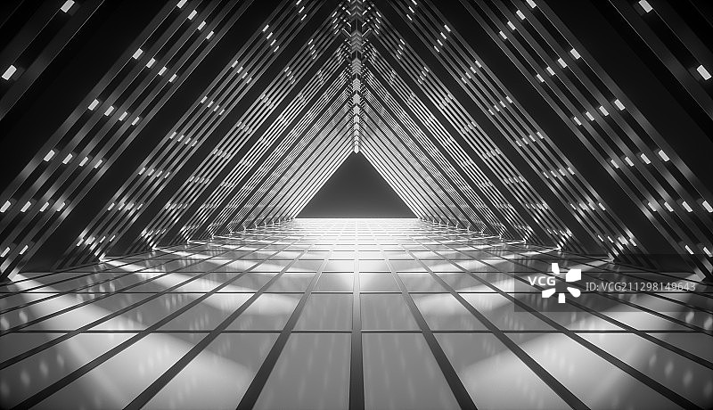 3D简洁空间背景图片素材