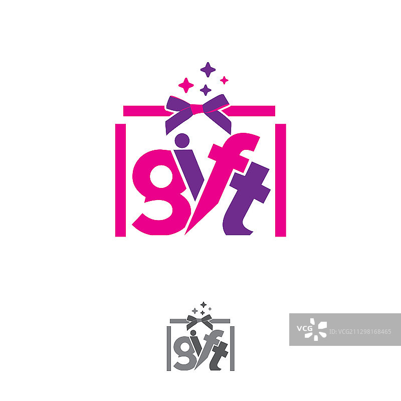 礼品标志模版设计图片素材