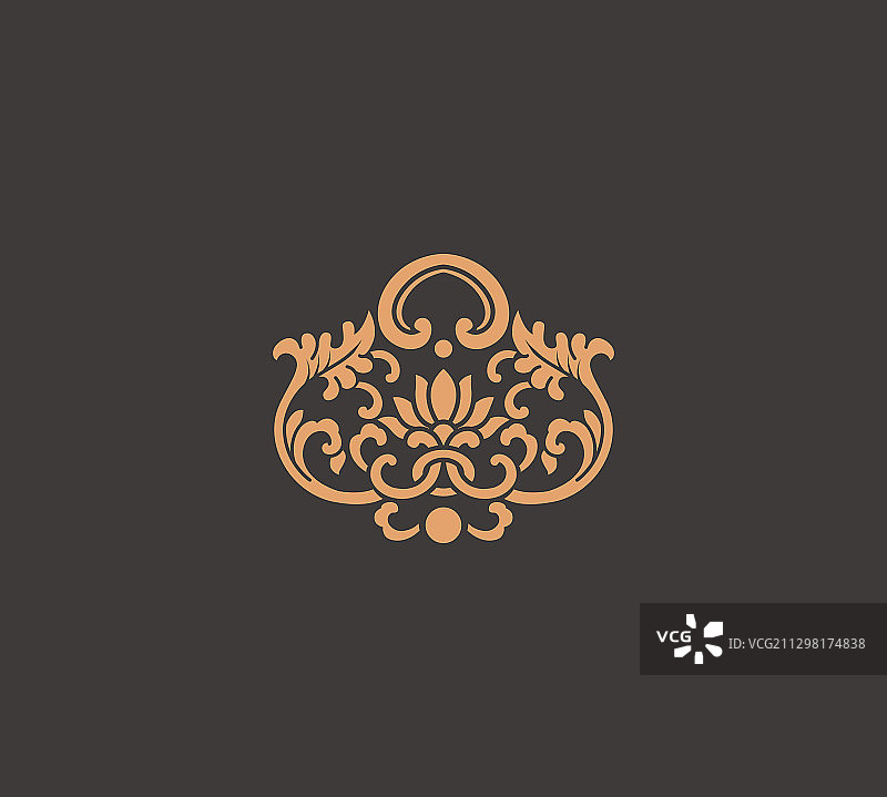 具有中国风风格的古典花纹图案图片素材