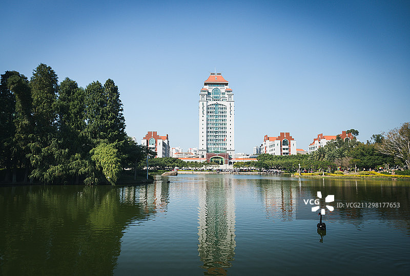厦门大学风光图片素材