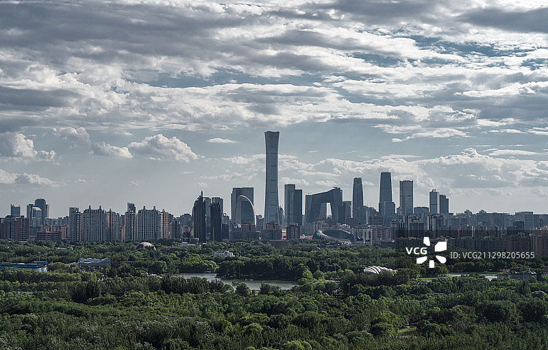 北京国贸城市风光图片素材