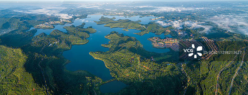 仙海全景图片素材