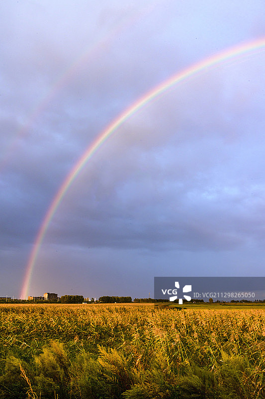 风雨见彩虹图片素材