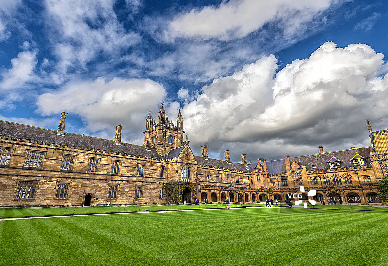澳洲，澳大利亚，新南威尔士州，悉尼大学图片素材