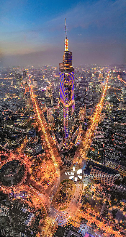 傍晚的古都城市地标图片素材