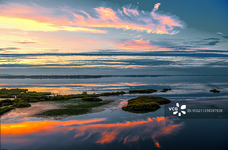 美丽的兴凯湖图片素材