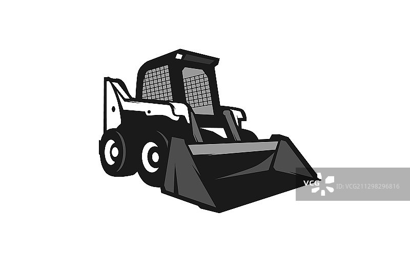 挖掘机标识模板为重型设备标识图片素材