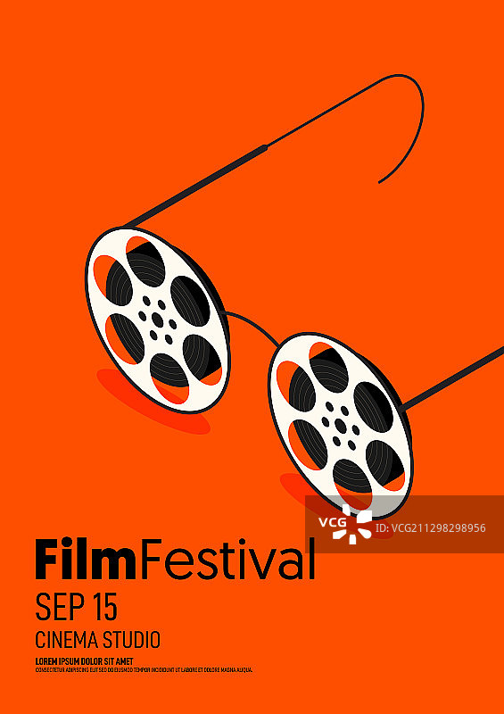 电影海报设计模板背景图片素材