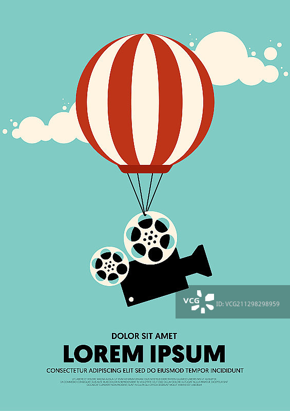 电影海报设计模板背景图片素材