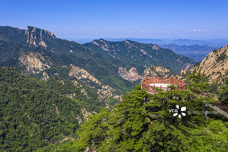 中国，北京，密云县，雾灵山图片素材