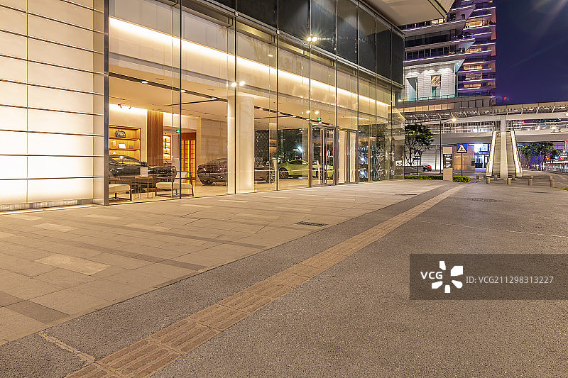 商业街道图片素材