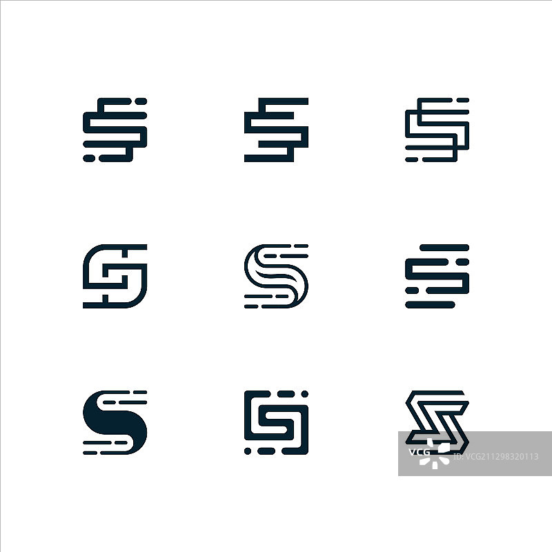字母S标志设计合集图片素材