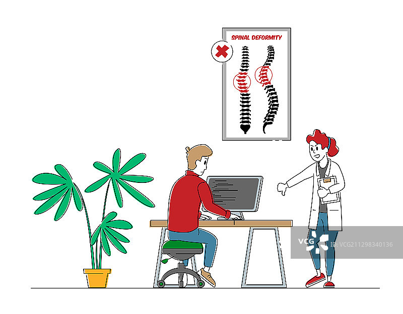 姿势错误的男人坐在桌子旁图片素材