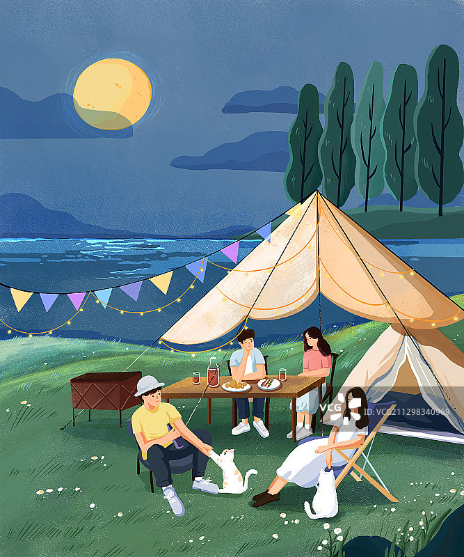 假期聚会图片素材