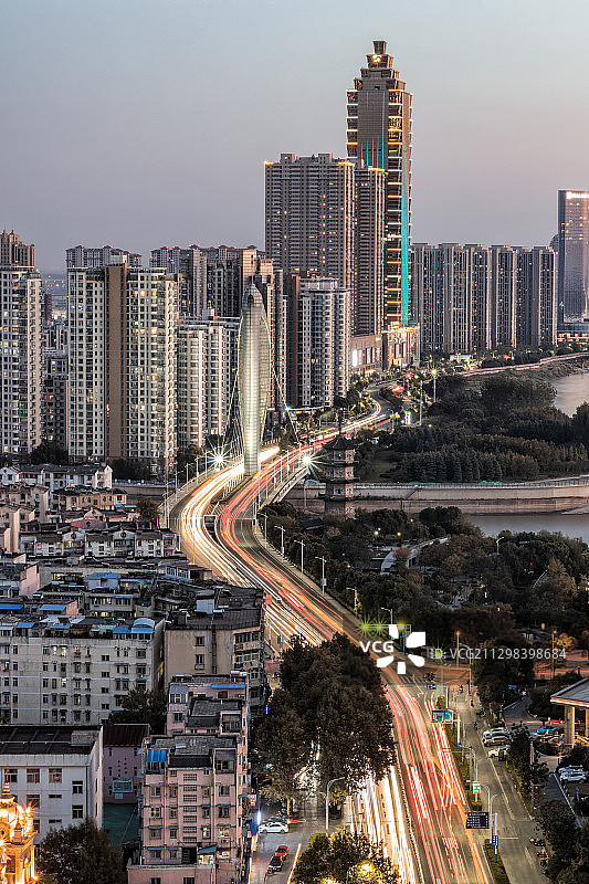 芜湖夜景图片素材