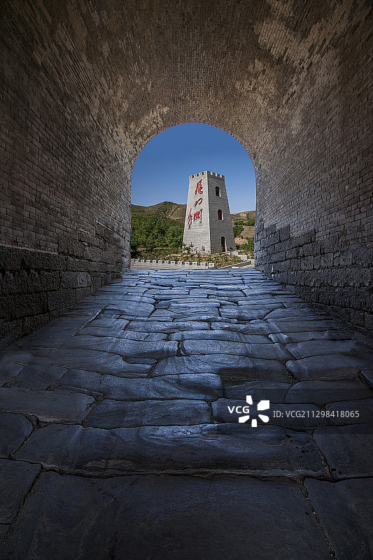 山西忻州市代县雁门关城门图片素材