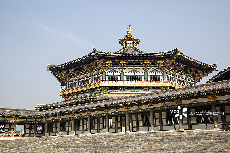 湖北襄阳唐城景区影视城影视基地图片素材