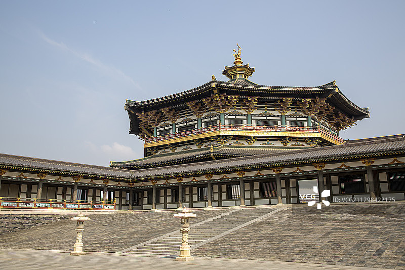 湖北襄阳唐城景区影视城影视基地图片素材