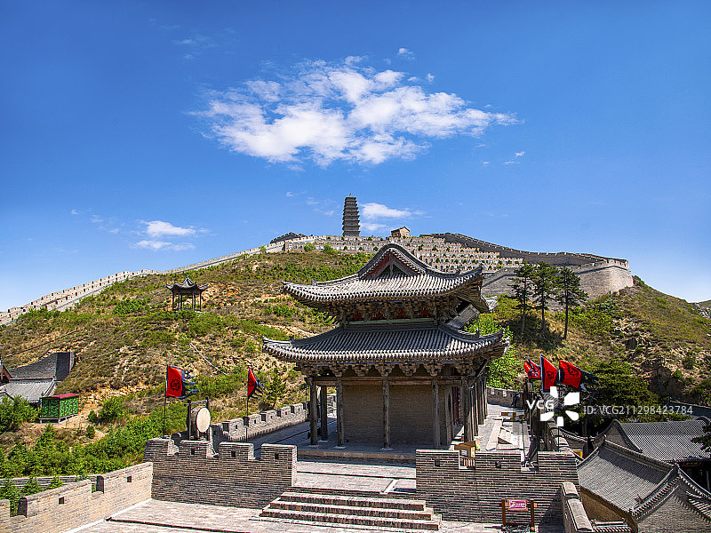 山西忻州市代县雁门关关楼图片素材