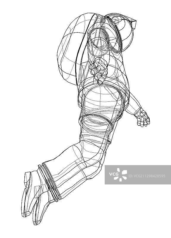 宇航员概念渲染3d图片素材