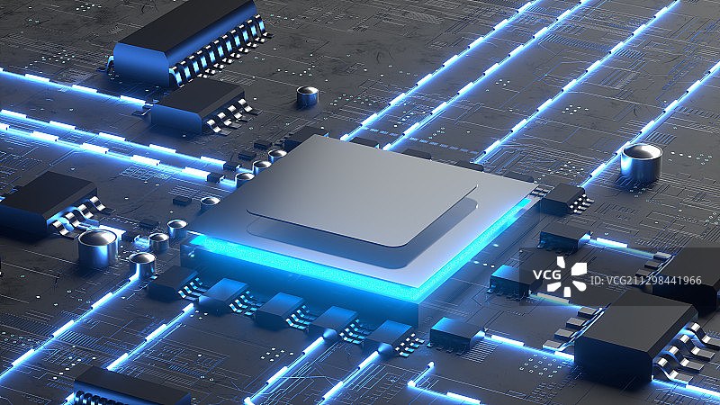科技芯片图片素材