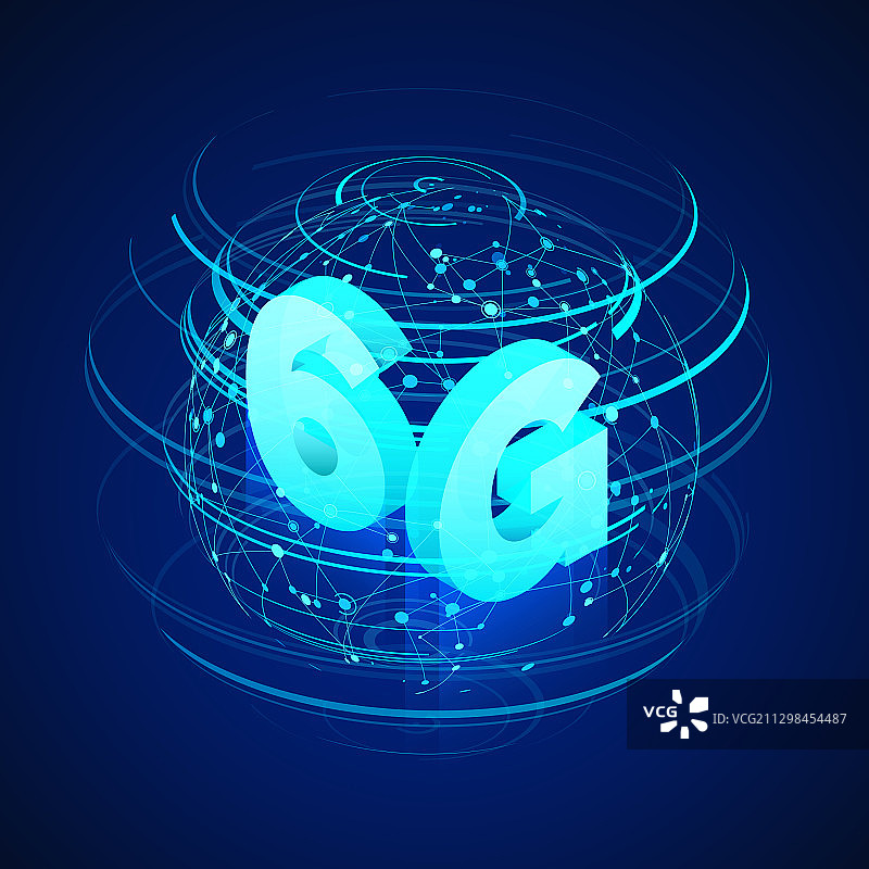 6G高速全球移动网络业务图片素材