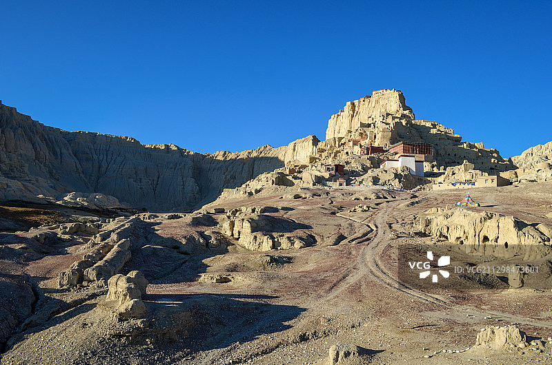 西藏古格王国遗址图片素材