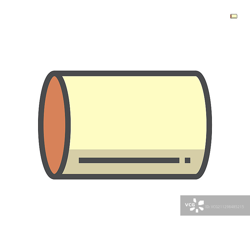 风管管道图标设计，64x64像素完美图片素材