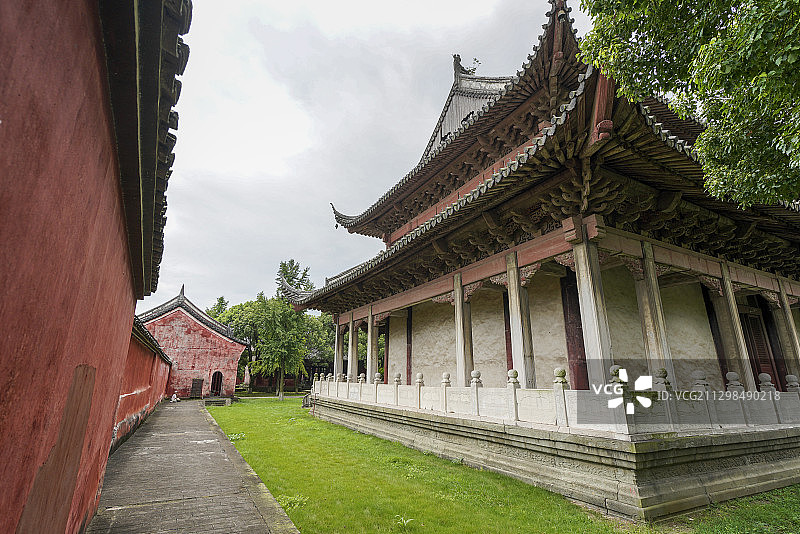 海宁 盐官古镇 海神庙图片素材