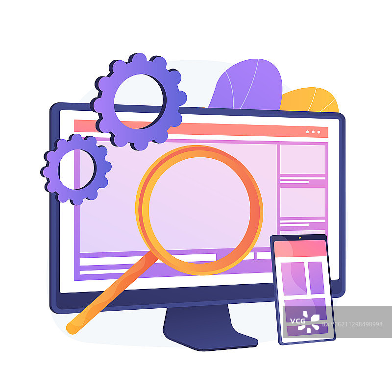 网页设计概念隐喻图片素材