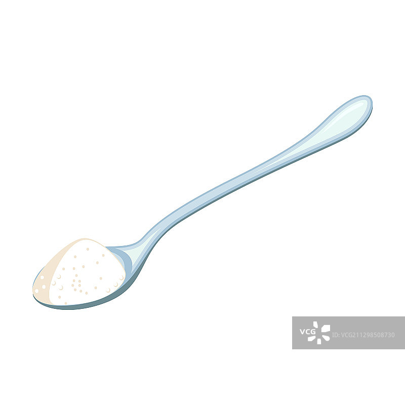 勺子面粉卡通图标图片素材