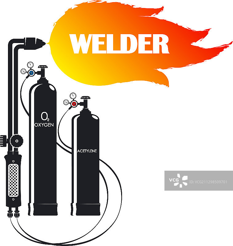 带有工具的焊接商业符号图片素材