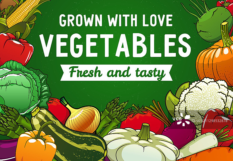 农场蔬菜新鲜有机食品图片素材