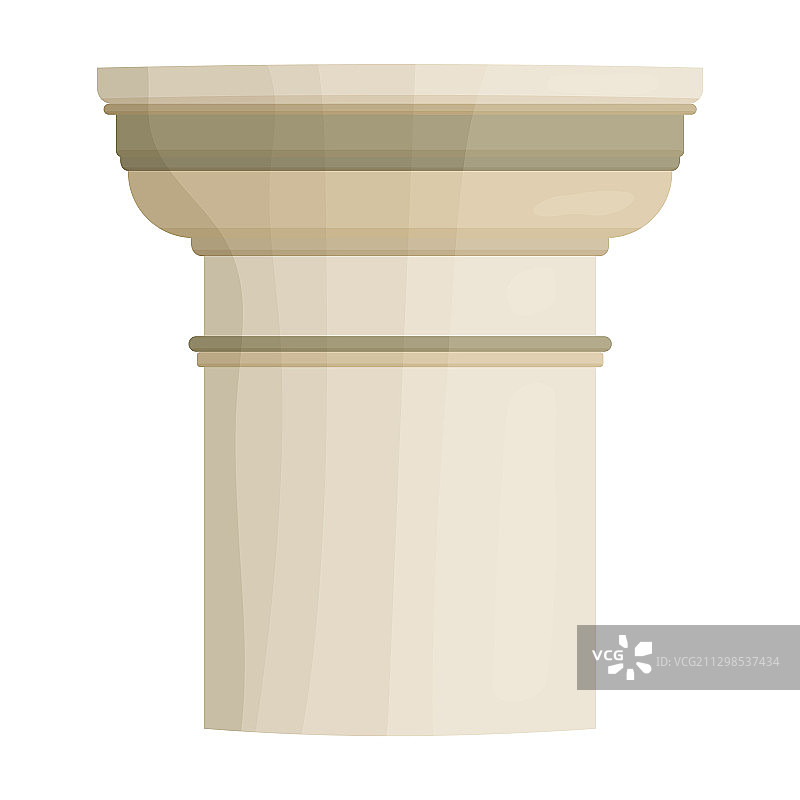 柱子卡通图标图片素材