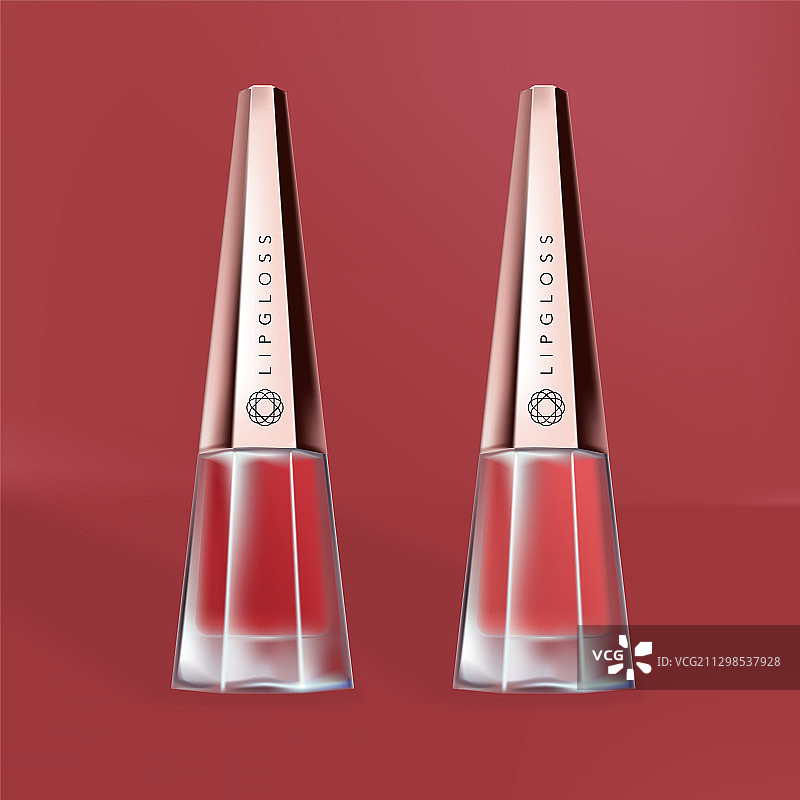 唇彩指甲油瓶图片素材