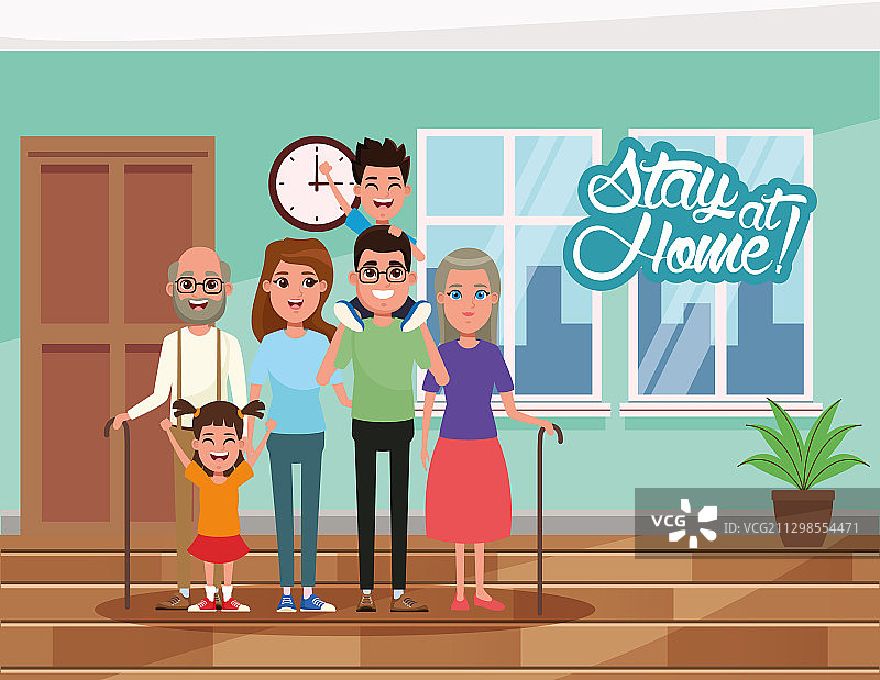 家庭居家活动图片素材