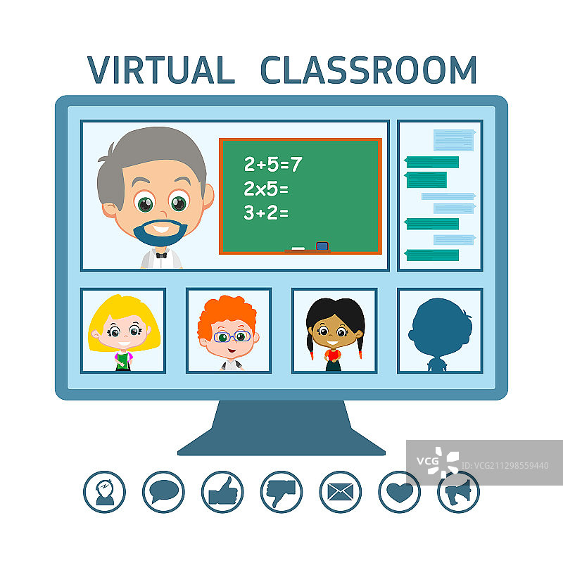 在家学习图片素材